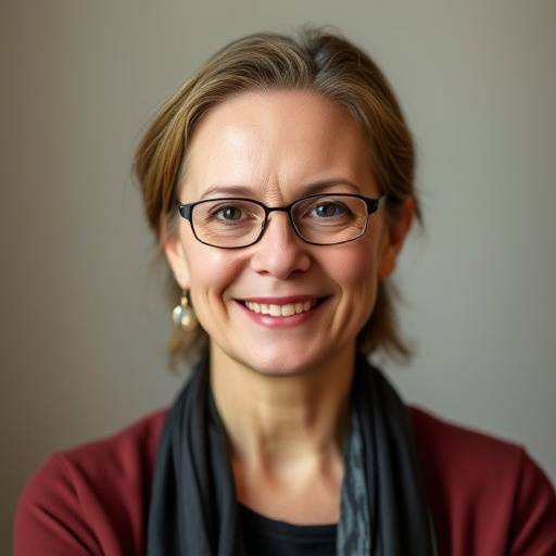 Porträt von Frau Dr. Anna Meier, Schauspiellehrerin