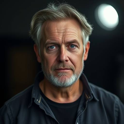 Porträt von Herr Jonas Keller, Schauspiellehrer