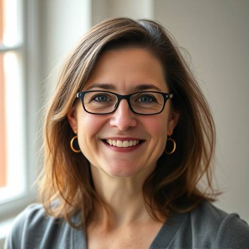 Porträt von Lea Baumann, Schauspiellehrerin für Bühnenpräsenz